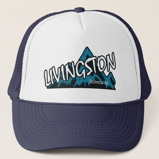 Livingston Montana Berg Trucker Pet (Voorkant)