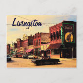 Livingston Montana Briefkaart (Voorkant)