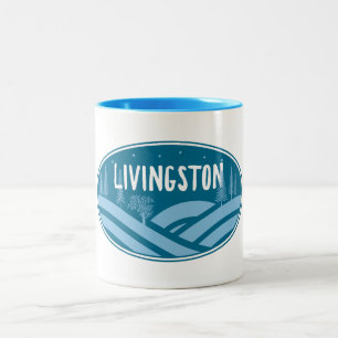 Livingston Montana Buitenleven Tweekleurige Koffiemok