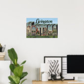 Livingston, Montana Poster (Thuiskantoor)