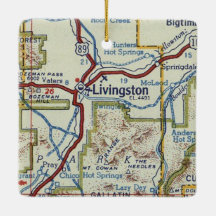 Livingston MT kaart