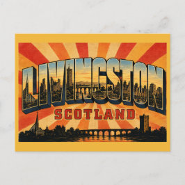 Livingston Schotland Livingston Tower Briefkaart
