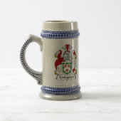 Livingstone Coat of Arms Stein - Family Crest Bierpul (Links)