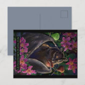 Livingstone Flying Fox Briefkaart (Voorkant / Achterkant)