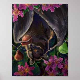 Livingstone Flying Fox Poster