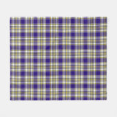 Livingstone Schotse ruit Fleece Deken (Voorkant (Horizontaal))