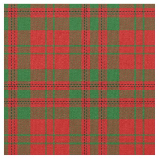 Livingstone Tartan Print Stof (Close Up)