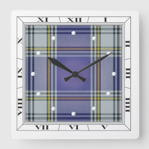 Livingstone Tartan Wall klok