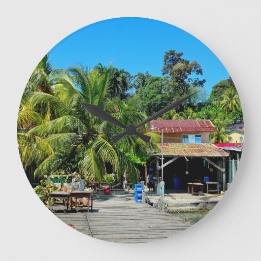 Livingston's Caribbean Charm Grote Klok (Voorkant)