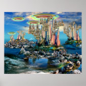 LivingTree2Merged2FallLineInvadorIsland2cc, dav... Poster (Voorkant)