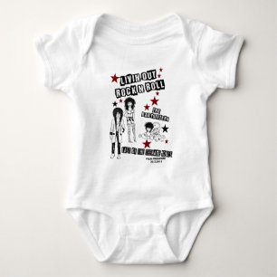 LIVIN'OUT ROCK'N'ROLL FILM PREMIERE MERCHANDISE ROMPER