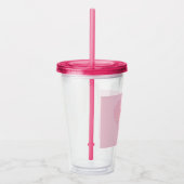 Liviys Cares Logo Acryl Drinkbeker (Rechts)