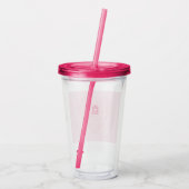 Liviys Cares Logo Acryl Drinkbeker (Achterkant)