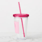 Liviys Cares Logo Acryl Drinkbeker (Links)