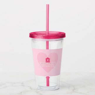 Liviys Cares Logo Acryl Drinkbeker