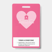 Liviys Cares Logo Badge (Achterkant)