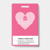 Liviys Cares Logo Badge (Achterkant)