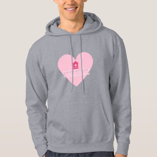 Liviys Cares Logo Hoodie (Voorkant)