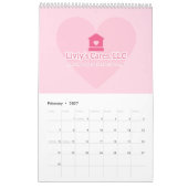 Liviys Cares Logo Kalender (Feb 2027)