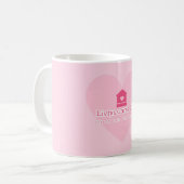 Liviys Cares Logo Koffiemok (Voorkant links)