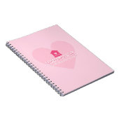 Liviys Cares Logo Notitieboek (Rechterzijde)
