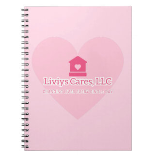 Liviys Cares Logo Notitieboek