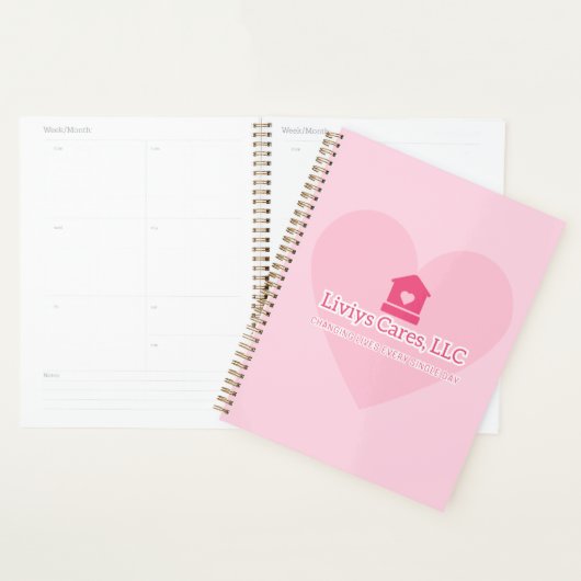 Liviys Cares Logo Planner (Display)