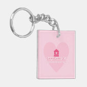 Liviys Cares Logo Sleutelhanger (Voorkant Links)