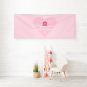 Liviy's Cares Logo Spandoek (Insitu)