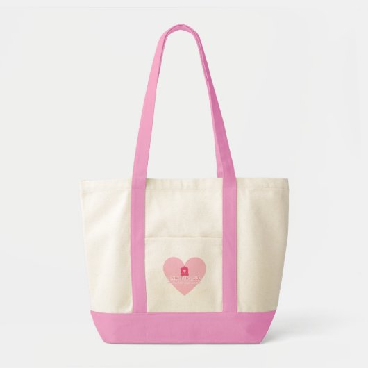 Liviys Cares Logo Tote Bag (Voorkant)