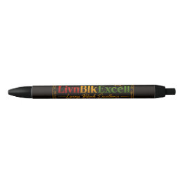 LivnBlkExcell Thema Zwarte Inkt Pen