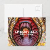 Livraria Lello Briefkaart (Voorkant / Achterkant)