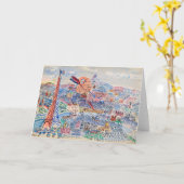 Livre d’or de Marianne | Raoul Dufy Kaart (Gele Bloem)