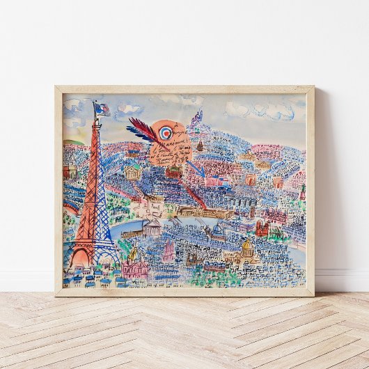 Livre d’or de Marianne | Raoul Dufy Poster