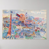 Livre d’or de Marianne | Raoul Dufy Poster (Voorkant)