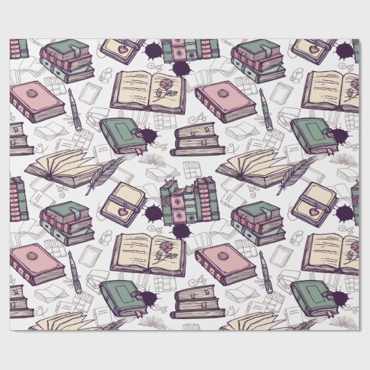 Livros para ler cadeaupapier (Vlak)