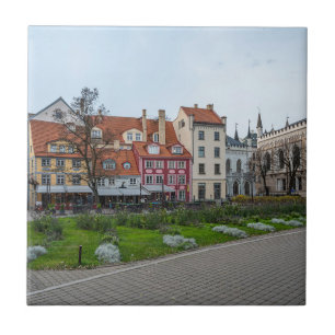Livu-plein in Riga, Letland Tegeltje