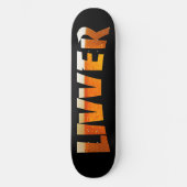 livversk8beer skateboard (Voorkant)