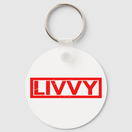 Livvy Stamp Sleutelhanger (Voorkant)