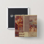 Livy Writing en de Stichting Rome Vierkante Button 5,1 Cm (Voorkant /achterkant)