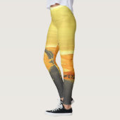 Liwa Oasis Asfalt Road, duinen. Leggings (Links)
