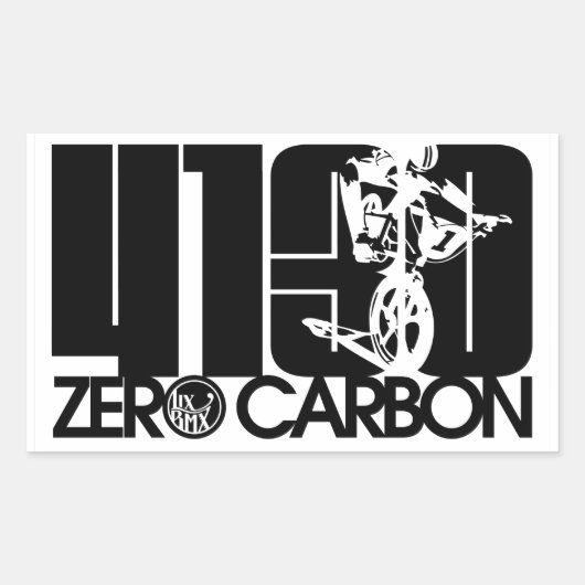 LixBMX '4130'  BMX sticker (Voorkant)
