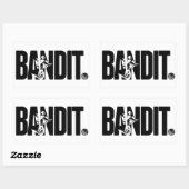LixBMX 'Bandit' BMX-sticker Rechthoekige Sticker (Vel)