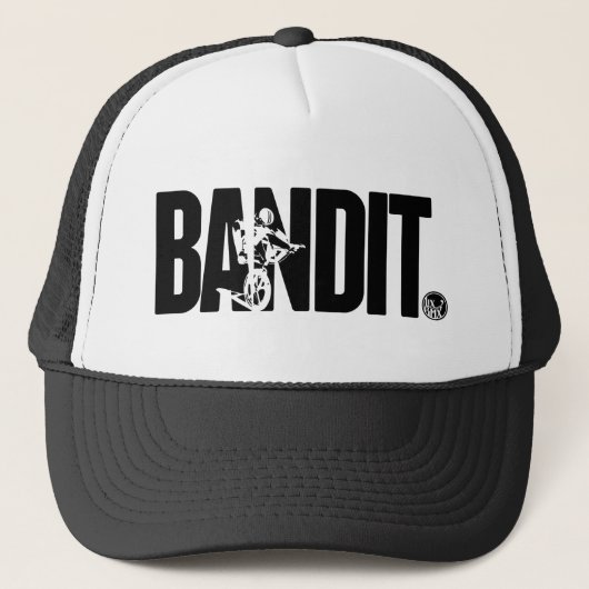 LixBMX "Bandit"  BMX-vrachtwagenhoed Trucker Pet (Voorkant)