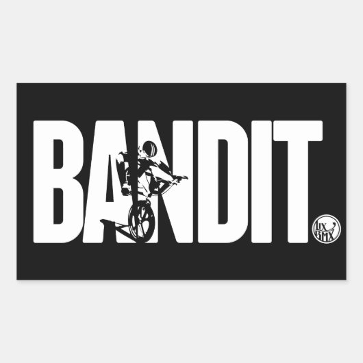LixBMX "Bandit" Stickers (Voorkant)