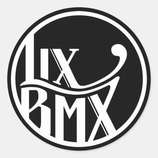 LixBMX Stickers (Voorkant)