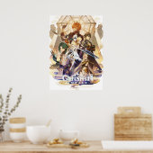 Liyue Genshin Impact Poster (Keuken)