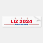 Liz 2024 bumpersticker (Voorkant)