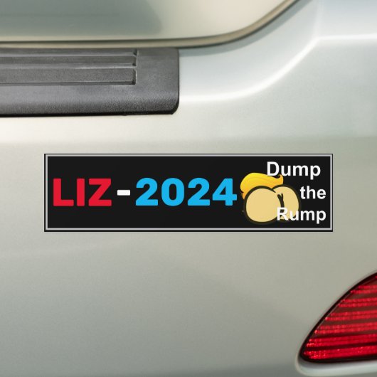 Liz 2024 gooit de stoofpot van de Bumpersticker (Op auto)