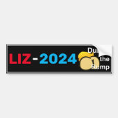 Liz 2024 gooit de stoofpot van de Bumpersticker (Voorkant)